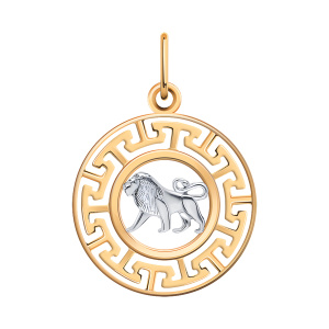 Кулон из золота 585 пробы ATOLL 5759/лев