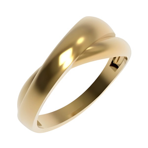 Кольцо из золота 585 пробы DINASTIA 006151-1000