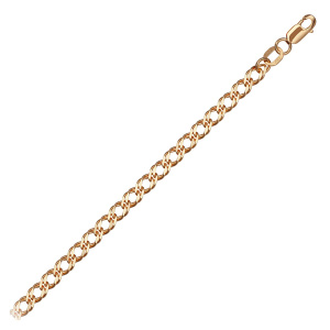 Браслет из золота 585 пробы KRASTSVETMET НБ 12-076ПГ d.0.60