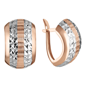 Серьги из золота 585 пробы МАГНАТ А 011598