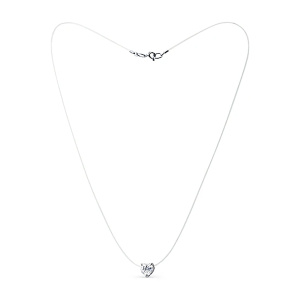 Колье из серебра 925 пробы с фианитом АЛМАЗ-ХОЛДИНГ 320703G113-45