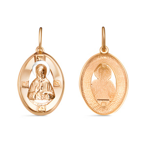 Кулон из золота 585 пробы DEL'TA 033939