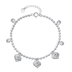 Браслет из серебра 925 пробы с цирконием VERONA Sc00713r