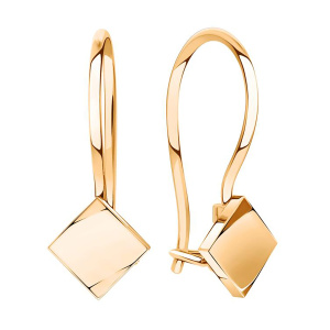 Серьги из золота 585 пробы SANIS 01-207973