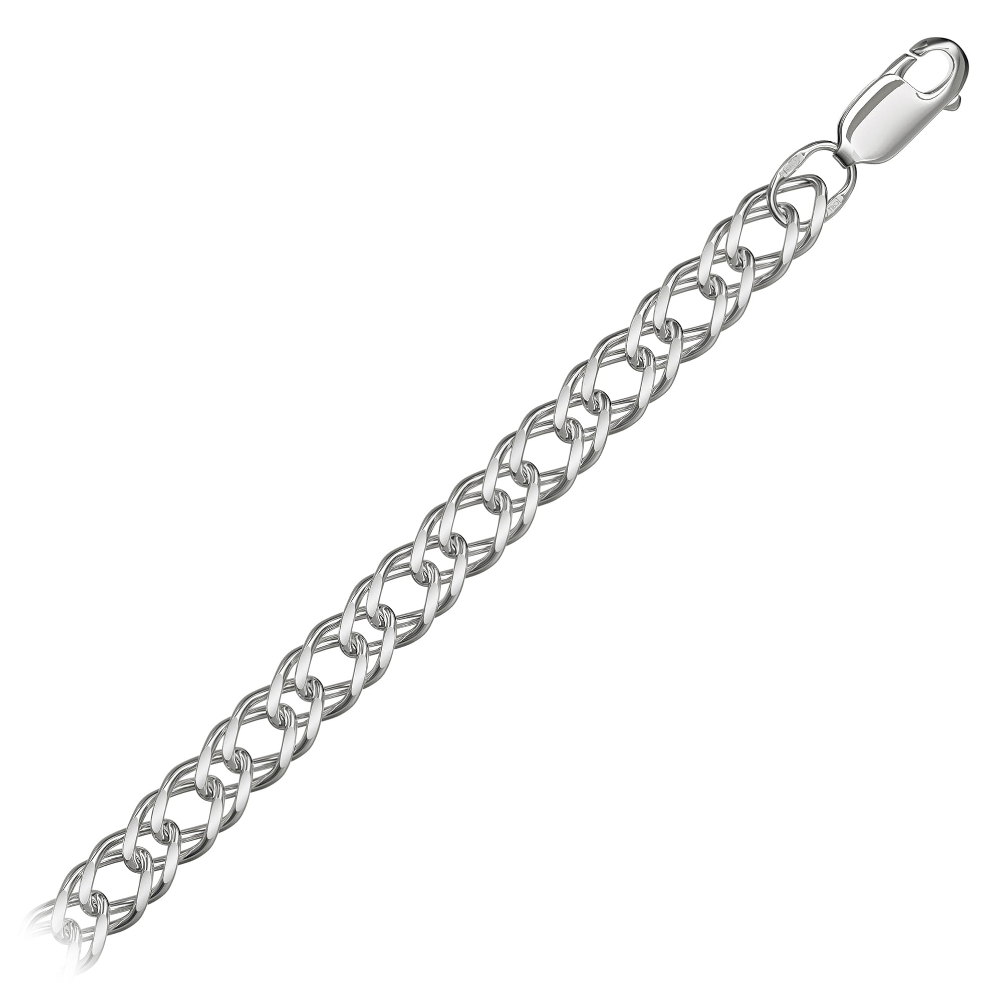 Браслет из серебра 925 пробы KRASTSVETMET НБ 22-076Ю-3 d.1.20 Серебро 925 пр.