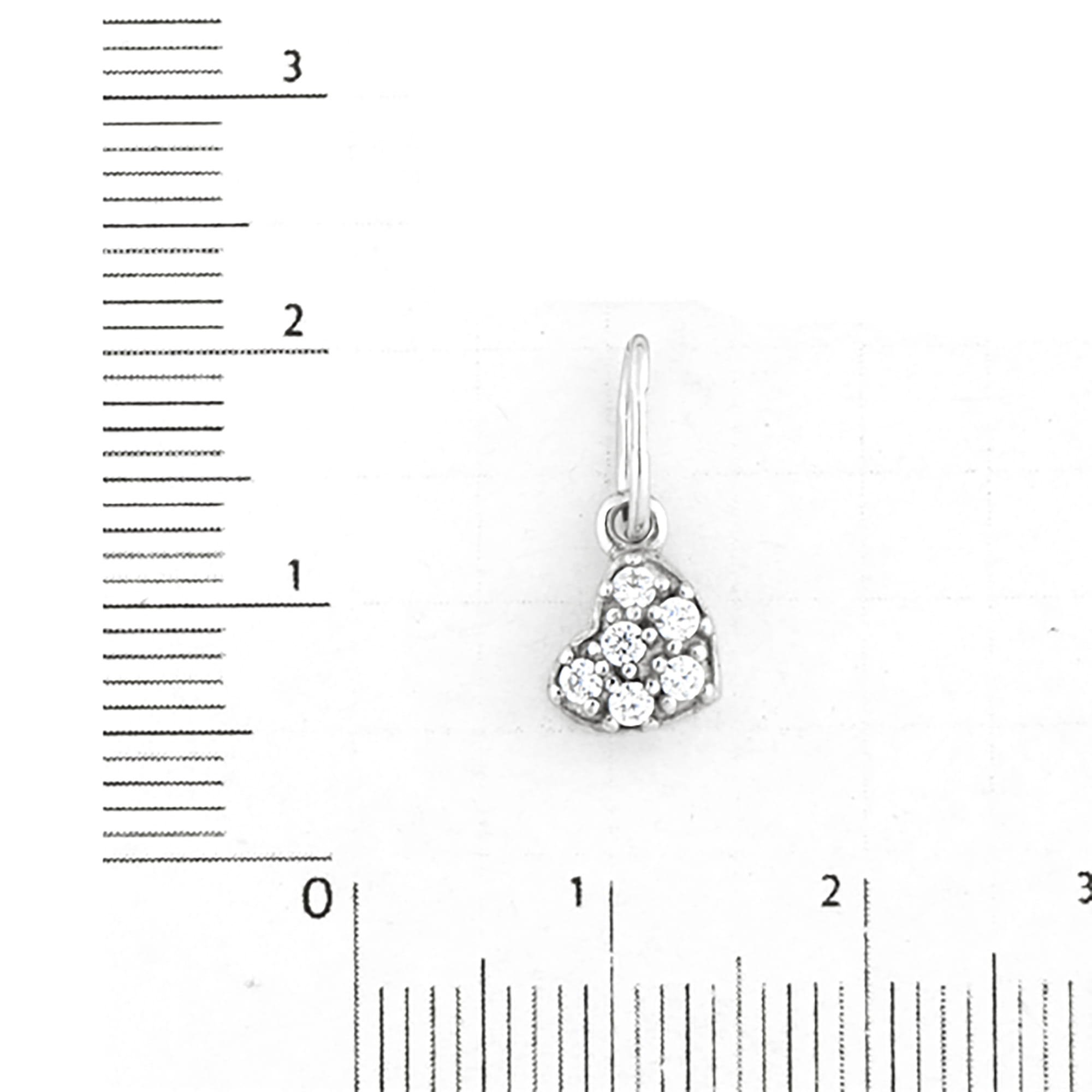 Кулон из серебра 925 пробы с фианитом АЛЬФА-КАРАТ 2134248/9 Серебро 925 пр.