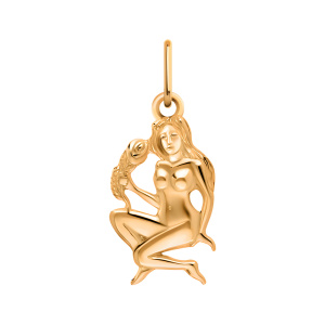 Кулон из золота 585 пробы ATOLL 5266/дева