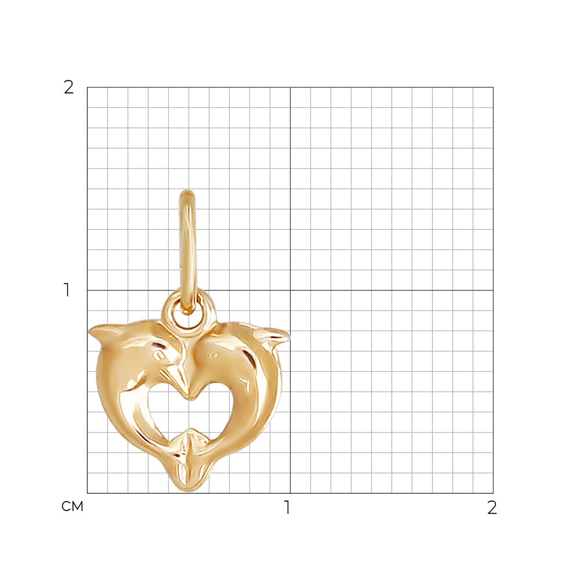 Кулон из золота 585 пробы SOKOLOV 031017 Золото 585 пр.