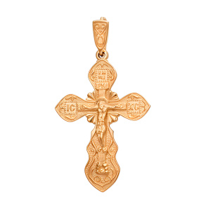 Крест из золота 585 пробы DINASTIA 708367-1000