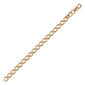 Браслет из золота 585 пробы KRASTSVETMET НБ 12-076 d.0.60