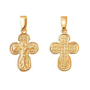 Крест из золота 585 пробы SVETLOV 30-0810-11-00