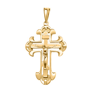 Кулон из золота 585 пробы ATOLL 3335