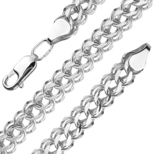 Браслет из серебра 925 пробы DZDM Б13ИТ150А2-Ср931