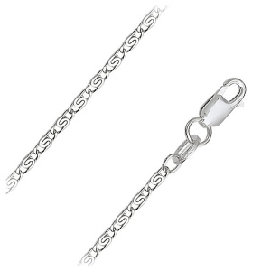 Цепь из серебра 925 пробы KRASTSVETMET НЦ 22-046Ю-3 d.0.30