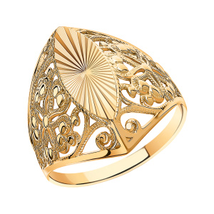 Кольцо из золота 585 пробы ATOLL 4154а