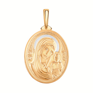 Кулон из золота 585 пробы ATOLL 3184