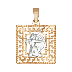 Кулон из золота 585 пробы SOKOLOV 032228