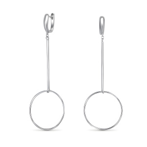 Серьги из серебра 925 пробы SILVER WINGS 02FYE8984-113