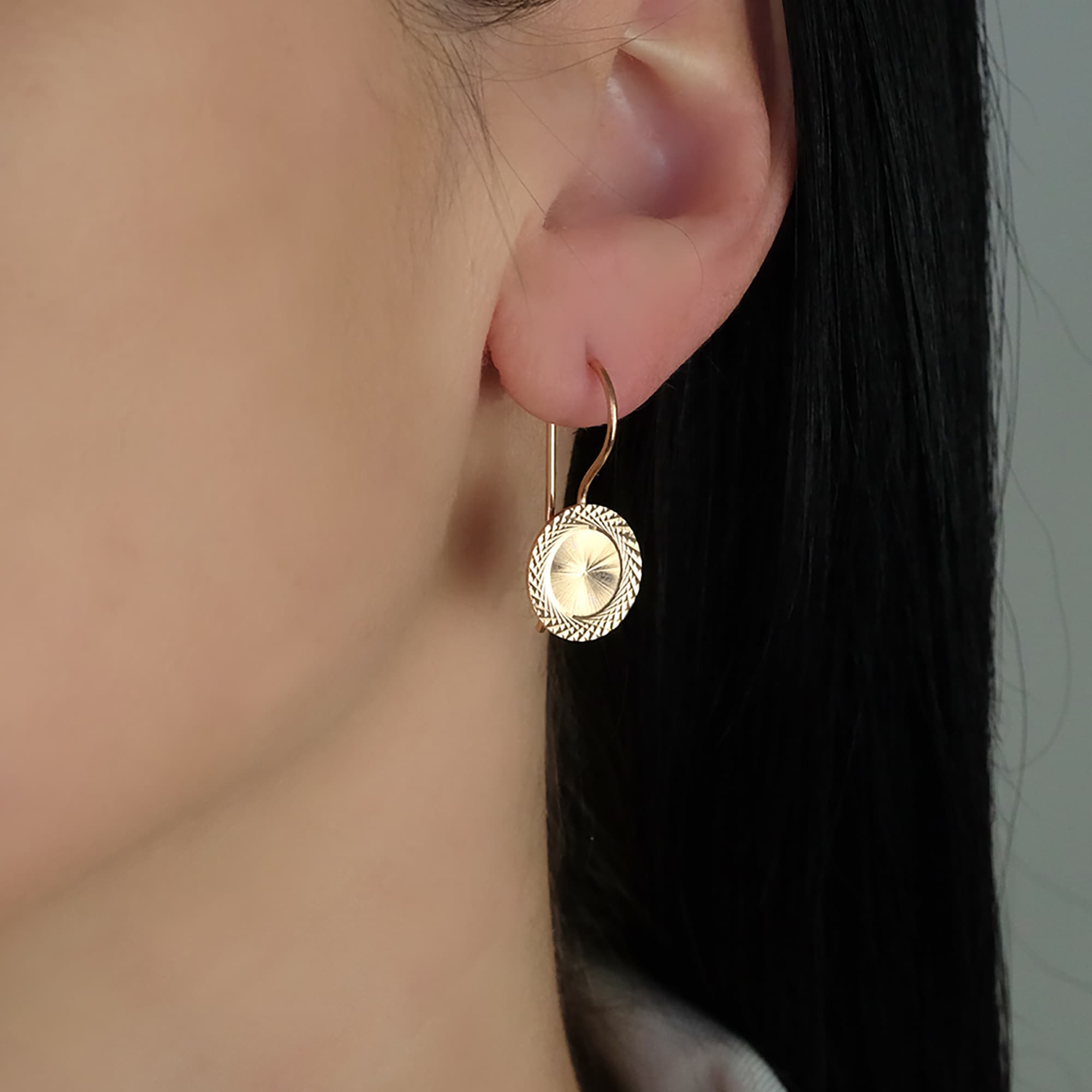 Серьги из золота 585 пробы ATOLL 2766а Золото 585 пр.