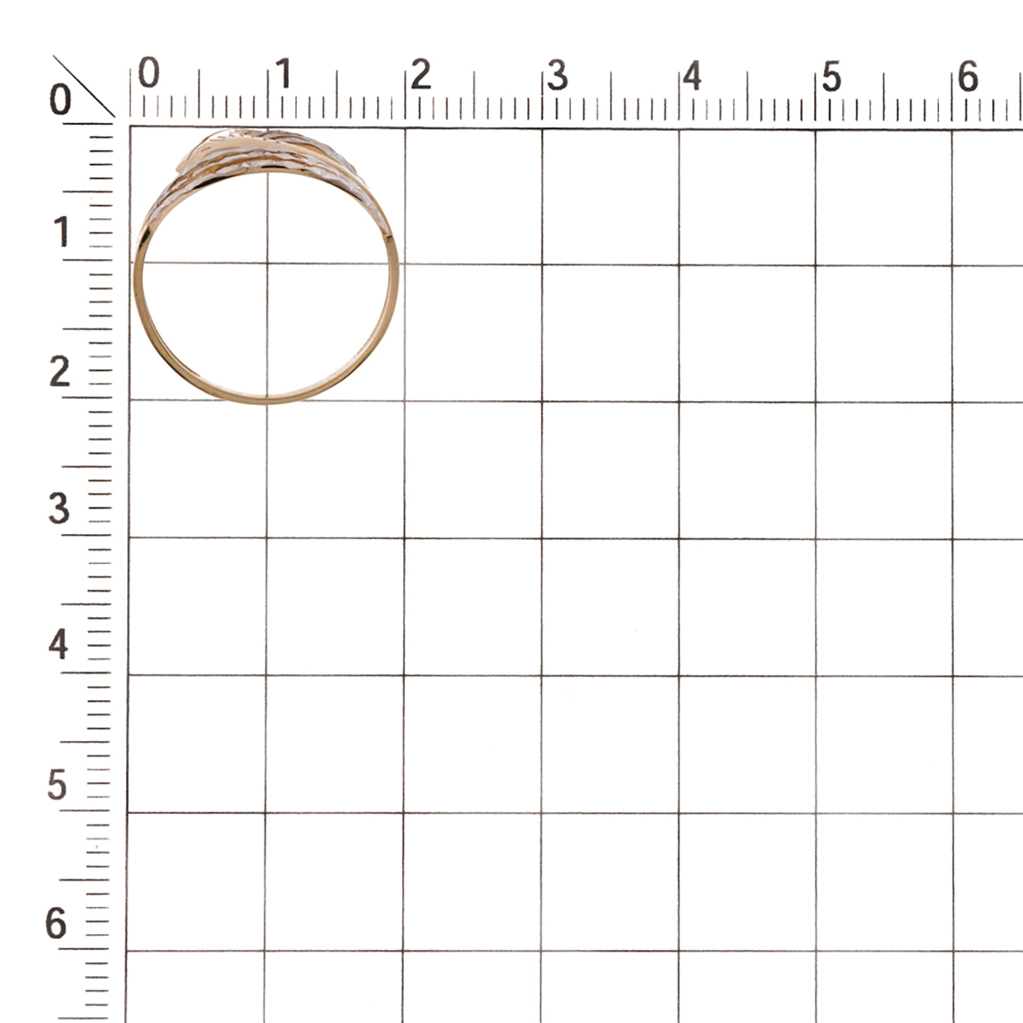 Кольцо из золота 585 пробы KARATOV Т140617779 Золото 585 пр.