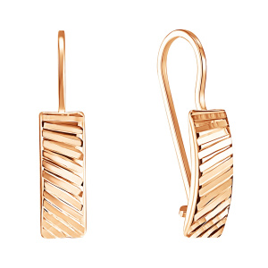 Серьги из золота 585 пробы ГОЛДЕН ГЛОБ Срг19-01