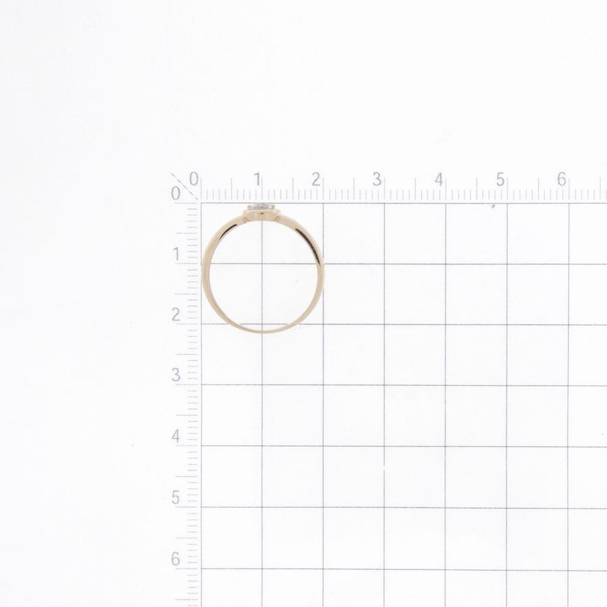 Кольцо из золота 585 пробы с фианитом KARATOV Т10201А304 