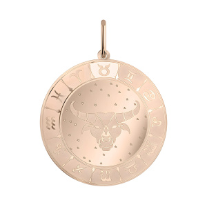 Кулон из золота 585 пробы МАГНАТ 1812 телец