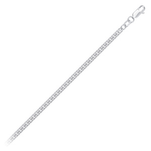 Цепь из серебра 925 пробы KRASTSVETMET НЦ 22-023Ю-3 d.0.50