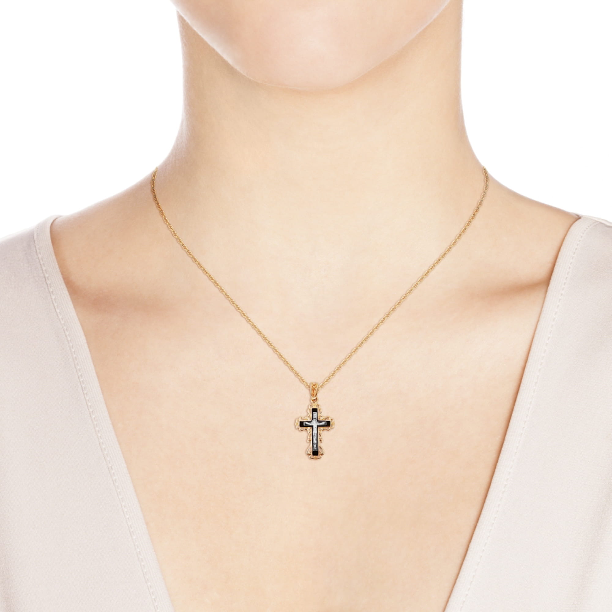 Кулон из золота 585 пробы KARATOV Т15006634 