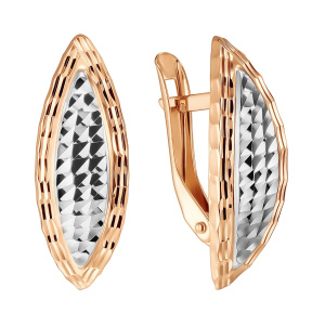 Серьги из золота 585 пробы ГОЛДЕН ГЛОБ Срг07-01