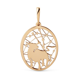 Кулон из золота 585 пробы DINASTIA 501528-1000