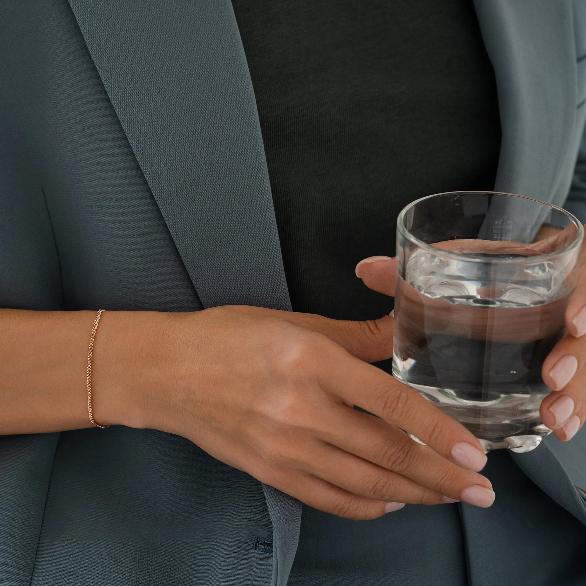 Браслет из золота 585 пробы KRASTSVETMET НБ 12-002ПГ d.1.20 Золото 585 пр.