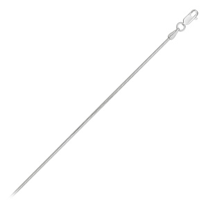 Цепь из серебра 925 пробы KRASTSVETMET НЦ 22-078АЮ-3 d.0.35