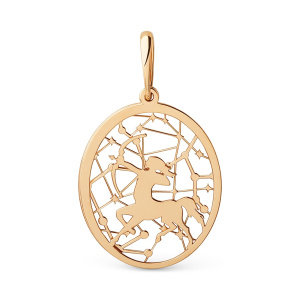 Кулон из золота 585 пробы DINASTIA 501598-1000