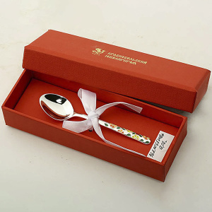 Ложка из серебра 925 пробы АЛМАЗ-ХОЛДИНГ 3620065046Ф