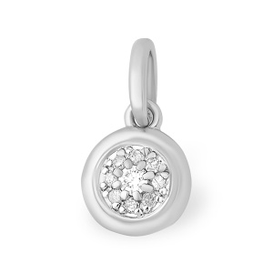 Кулон из золота 585 пробы с бриллиантом EFREMOV П33112768