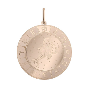 Кулон из золота 585 пробы МАГНАТ 1812 рак