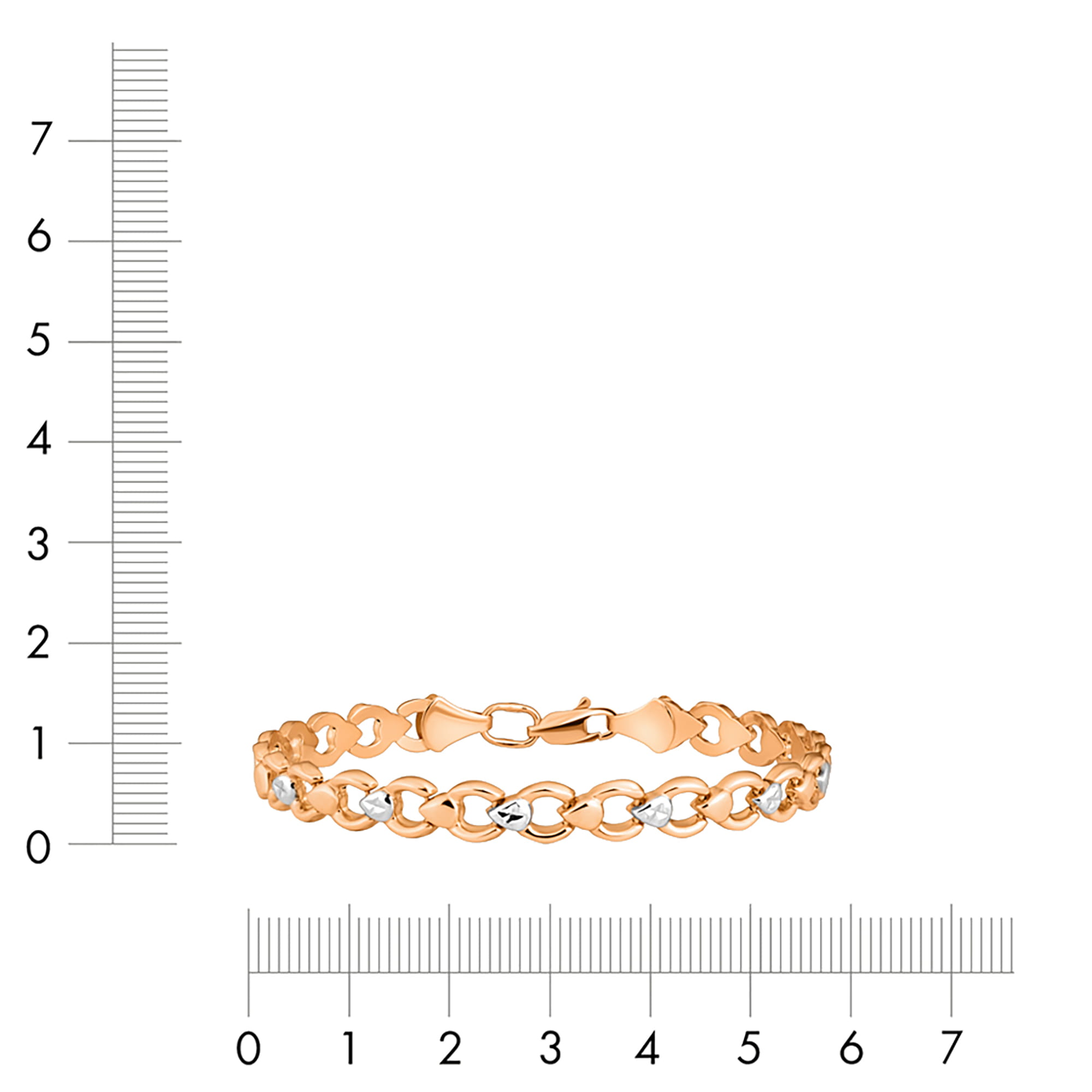 Браслет из золота 585 пробы МАГНАТ А 023103 Золото 585 пр.
