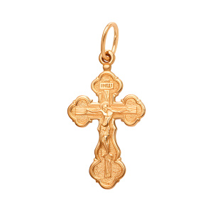 Крест из золота 585 пробы DINASTIA 715097-1000