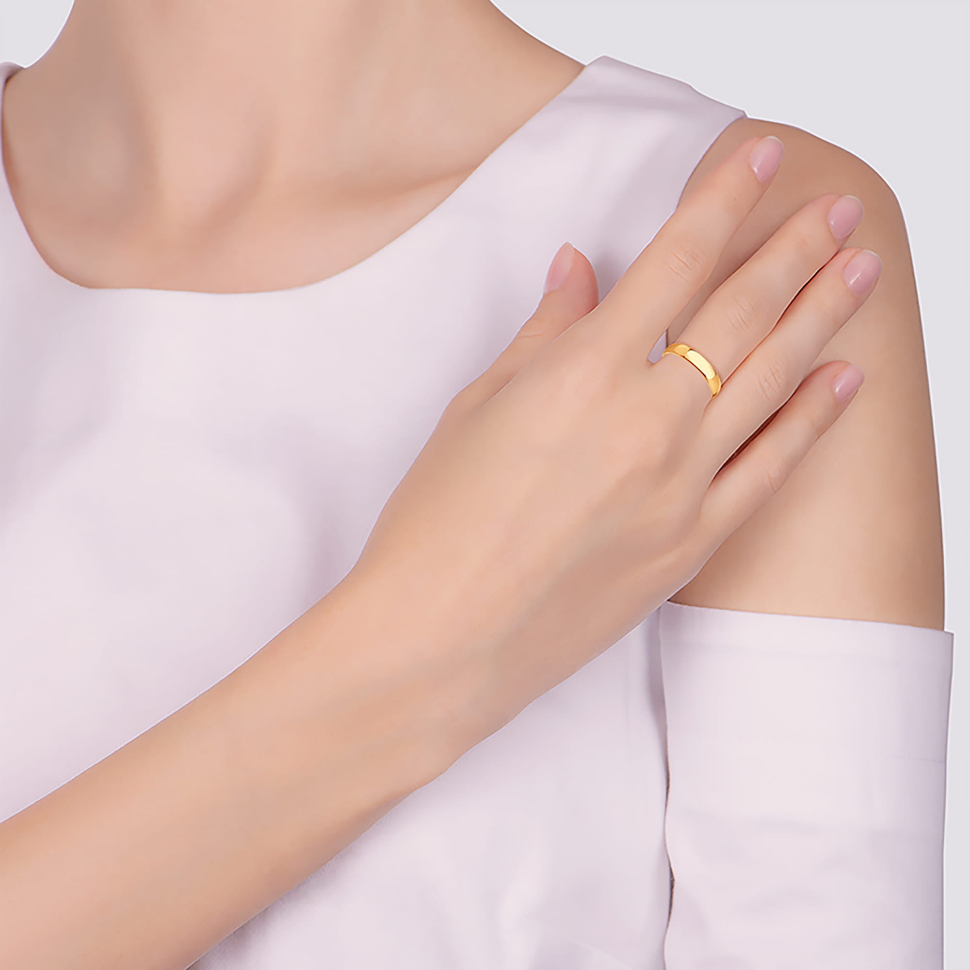 Кольцо из золота 585 пробы KARATOV Т100013798 Золото 585 пр.