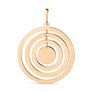 Кулон из золота 585 пробы DINASTIA 500183-1000