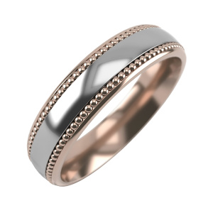 Кольцо из золота 585 пробы GRAF КОЛЬЦОВ Р-5/бк