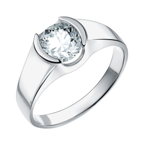 Кольцо из серебра 925 пробы с фианитом TALANT 20-72-0001-12824