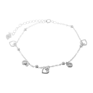 Браслет из серебра 925 пробы с кубическим цирконием МАСТЕР КЛИО 22Б152188