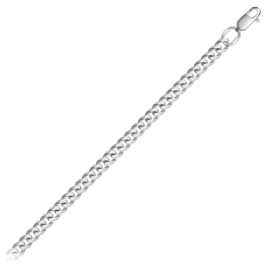 Цепь из серебра 925 пробы KRASTSVETMET НЦ 22-002Ю-3 d.1.20