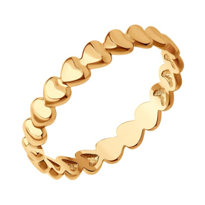 Кольцо из золота 585 пробы SOKOLOV 019134