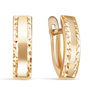 Серьги из золота 585 пробы DEL'TA 222315