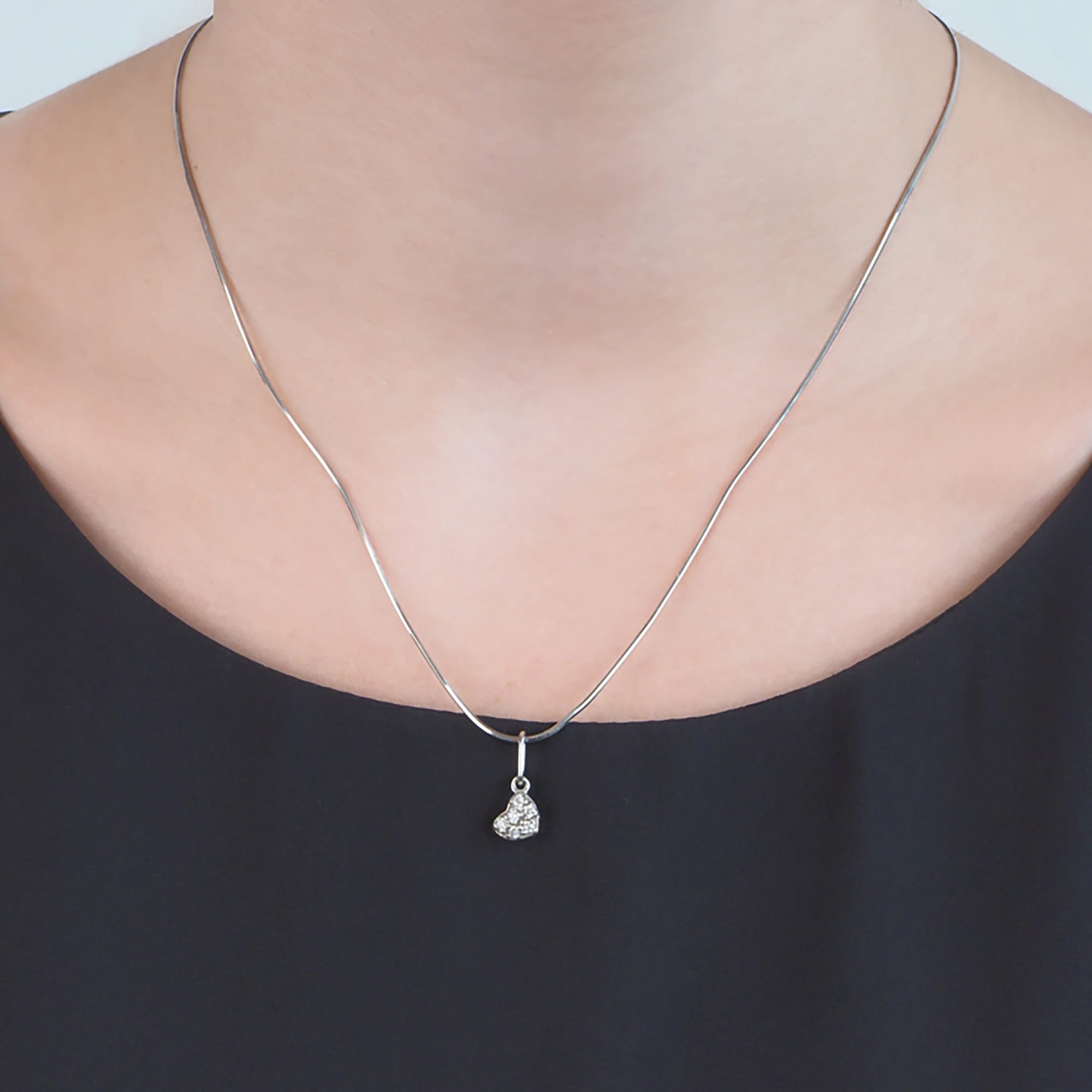 Кулон из серебра 925 пробы с фианитом АЛЬФА-КАРАТ 2134248/9 Серебро 925 пр.