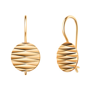 Серьги из золота 585 пробы ATOLL 2718а-2