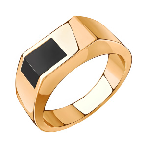 Печатка из золота 585 пробы с ониксом SANIS 08-540144